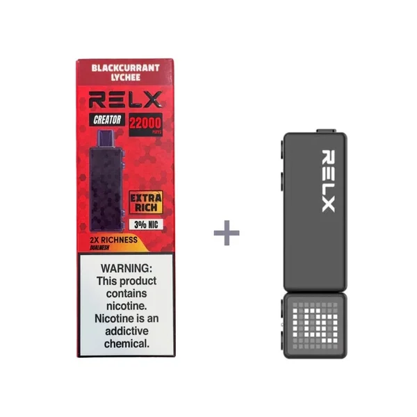 Relx Creator 22000 Puffs|悅刻積木拋棄式電子煙|10種口味|專機專用